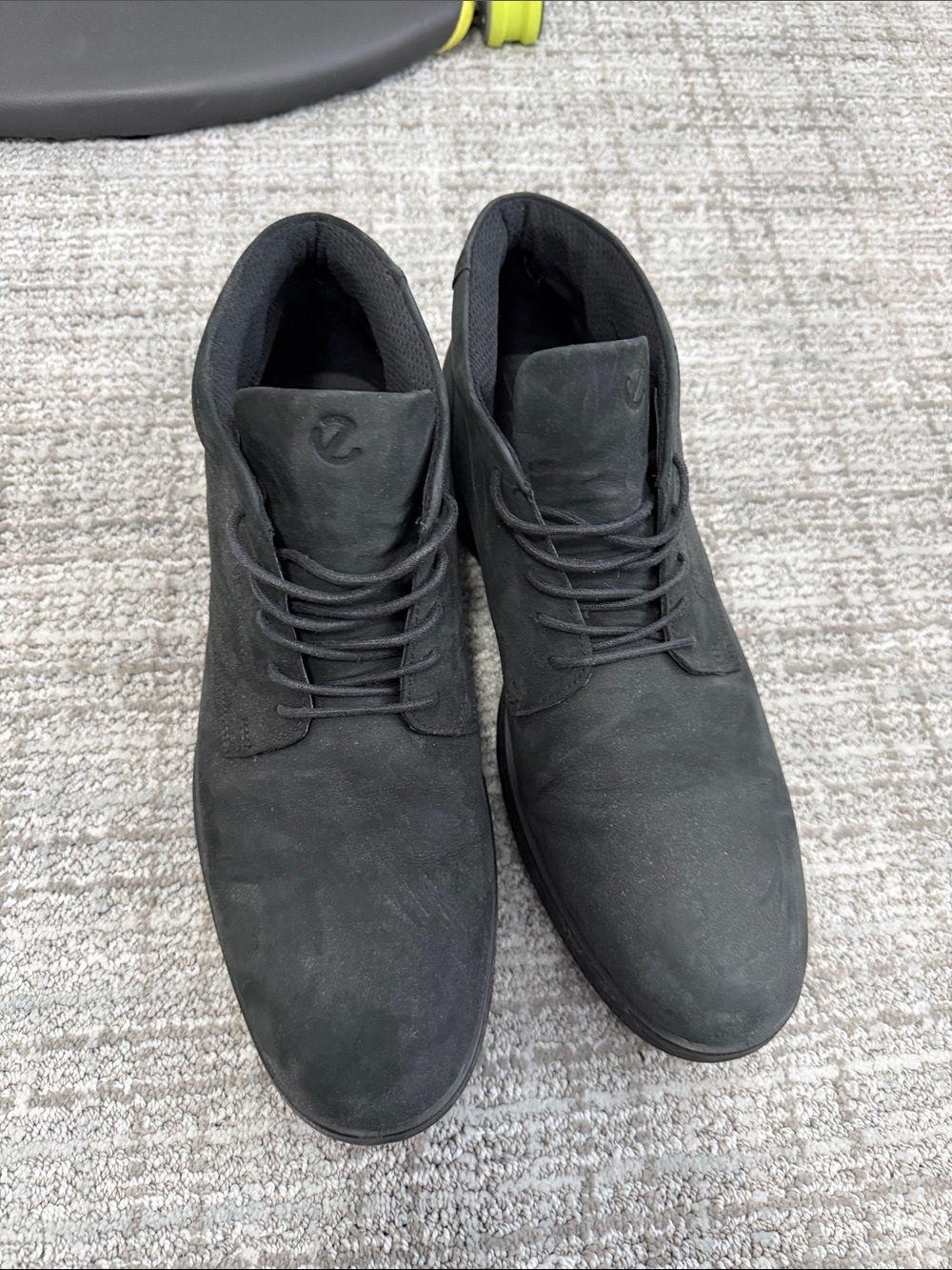 Ecco Men's Black Suede Chukka Boots